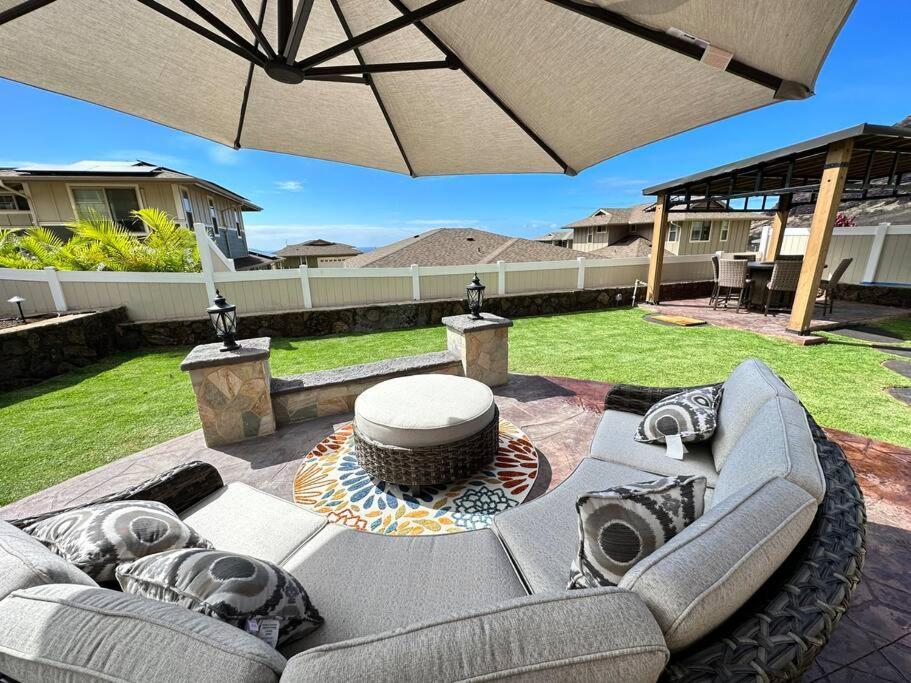 New 4 Bedroom Home With Ocean And Gorgeous Mountain Views In The Gated Community Of Mauna Olu Waianae Dış mekan fotoğraf