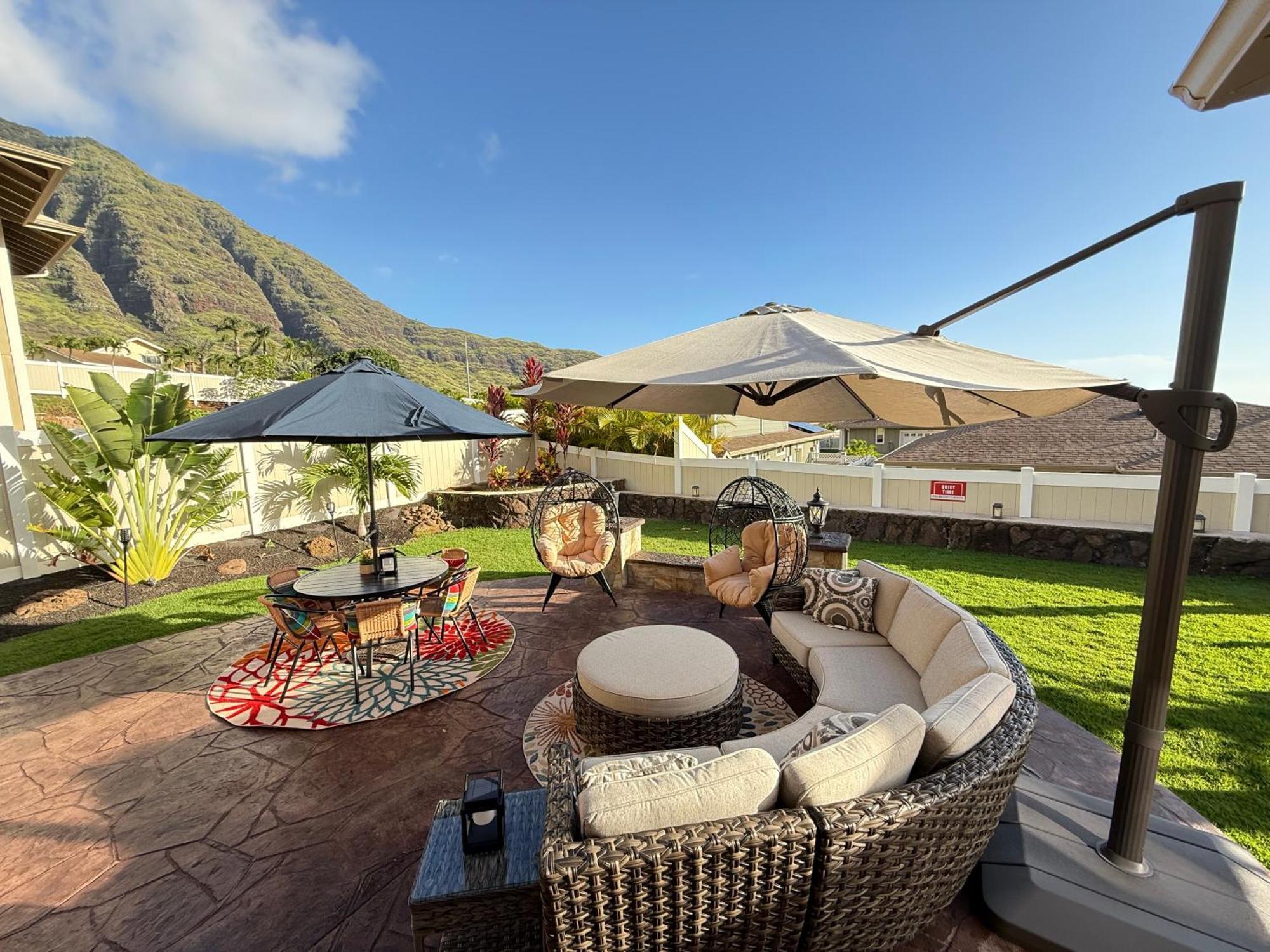New 4 Bedroom Home With Ocean And Gorgeous Mountain Views In The Gated Community Of Mauna Olu Waianae Dış mekan fotoğraf